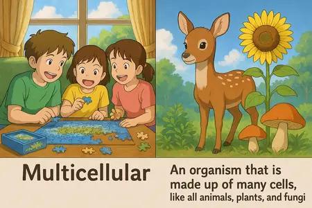 multicellular Simple Definition