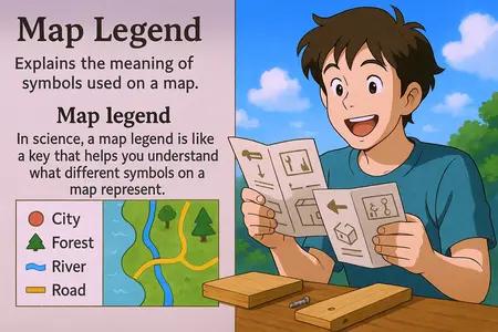 map legend Simple Definition