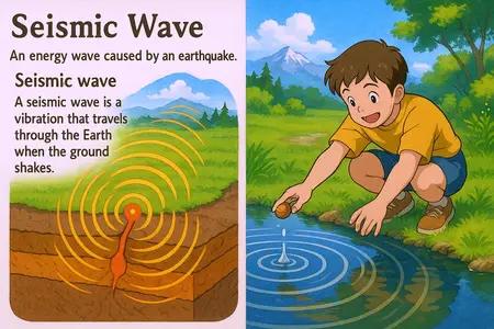 seismic wave Simple Definition