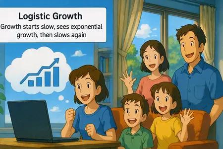 logistic growth Simple Definition