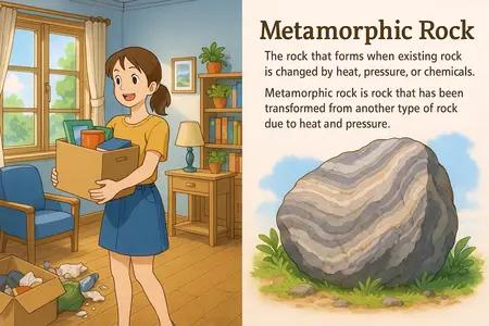 metamorphic rock Simple Definition