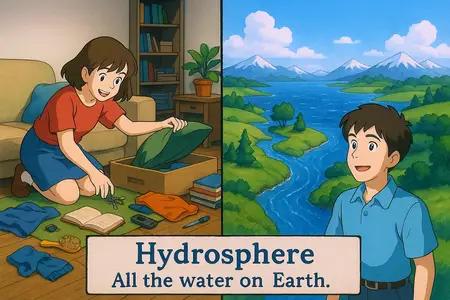 hydrosphere Simple Definition