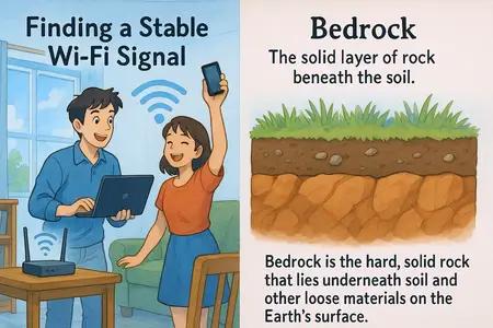 bedrock Simple Definition