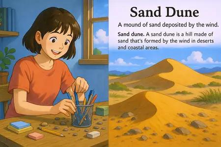 sand dune Simple Definition