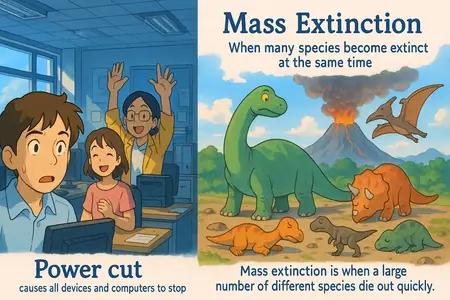 mass extinction Simple Definition