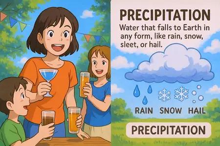precipitation Simple Definition