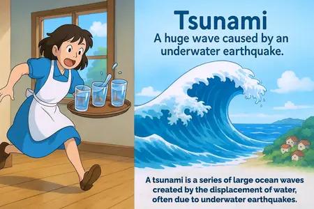 tsunami Simple Definition