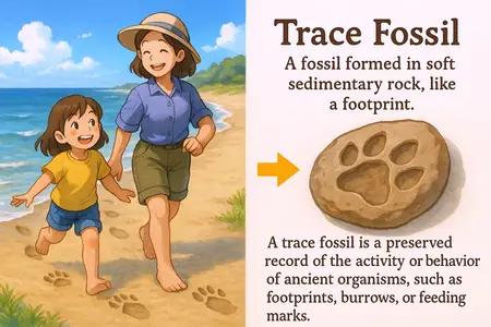 trace fossil Simple Definition