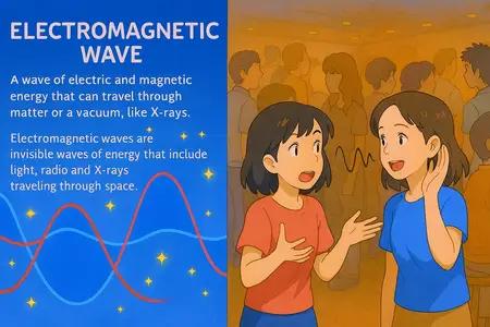 electromagnetic wave Simple Definition