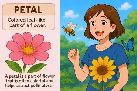 petal Simple Definition