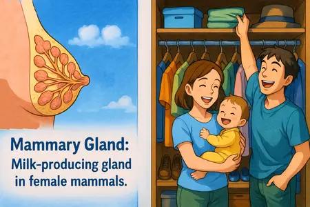 mammary gland Simple Definition