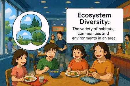 ecosystem diversity Simple Definition