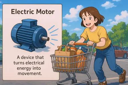 electric motor Simple Definition