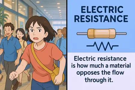electric resistance Simple Definition