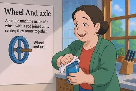 wheel and axle Simple Definition