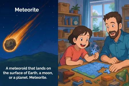 meteorite Simple Definition