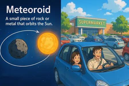 meteoroid Simple Definition