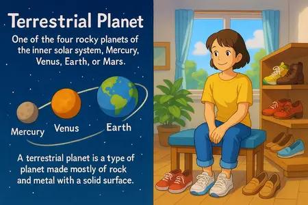 terrestrial planet Simple Definition