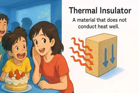 thermal insulator Simple Definition