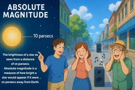 absolute magnitude Simple Definition