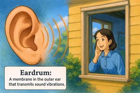 eardrum Simple Definition