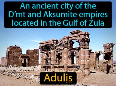 Adulis Simple Definition