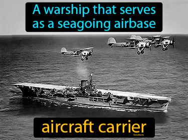 aircraft carrier Simple Definition