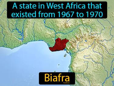 Biafra Simple Definition
