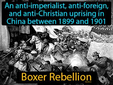 Boxer Rebellion Simple Definition