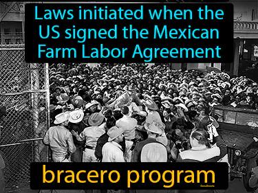 bracero program Simple Definition