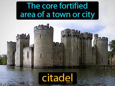 citadel Simple Definition