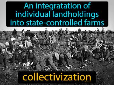 collectivization Simple Definition
