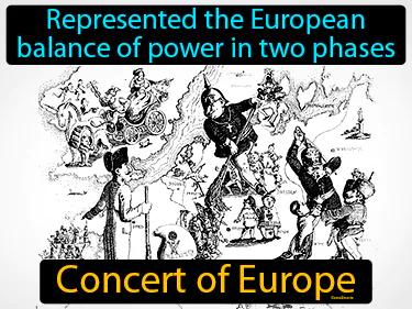 Concert of Europe Simple Definition