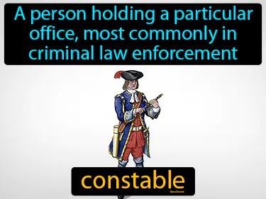constable Simple Definition