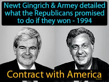 Contract with America Simple Definition