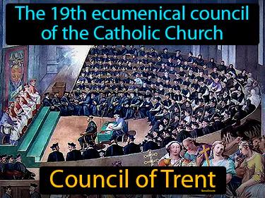 Council of Trent Simple Definition