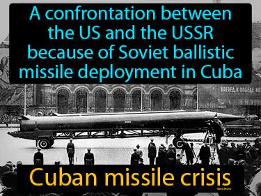 Cuban missile crisis Simple Definition