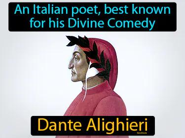 Dante Alighieri Simple Definition