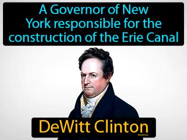 DeWitt Clinton Simple Definition