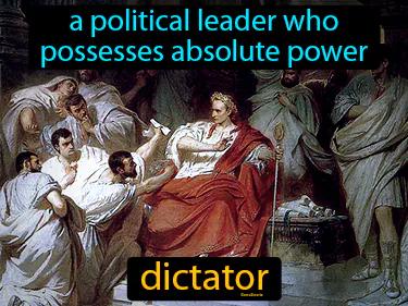 dictator Simple Definition