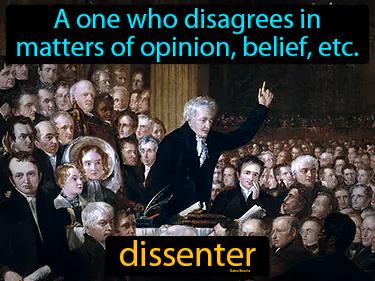 dissenter Simple Definition