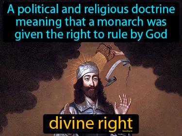 divine right Simple Definition