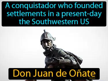 Don Juan de Onate Simple Definition