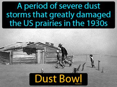 Dust Bowl Simple Definition