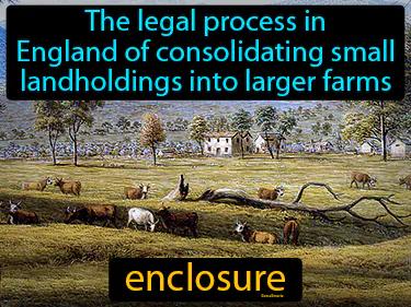 enclosure Simple Definition