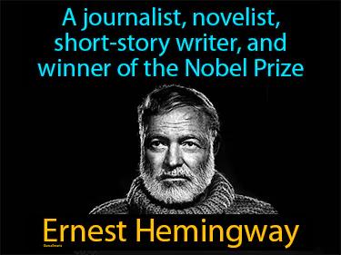 Ernest Hemingway Simple Definition
