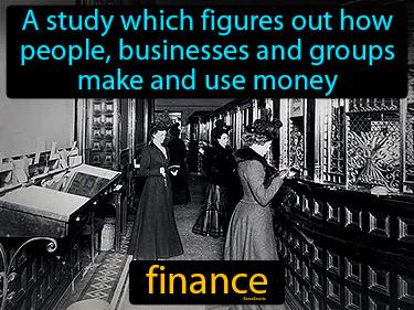 finance Simple Definition