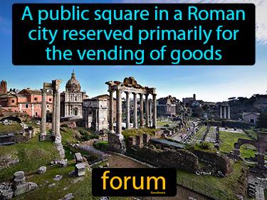 forum Simple Definition