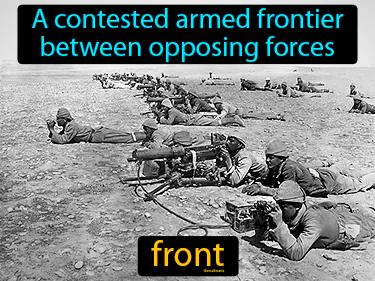 front Simple Definition