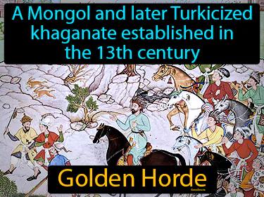 Golden Horde Simple Definition